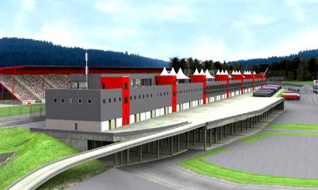 les nouveau stand de spa francorchamps